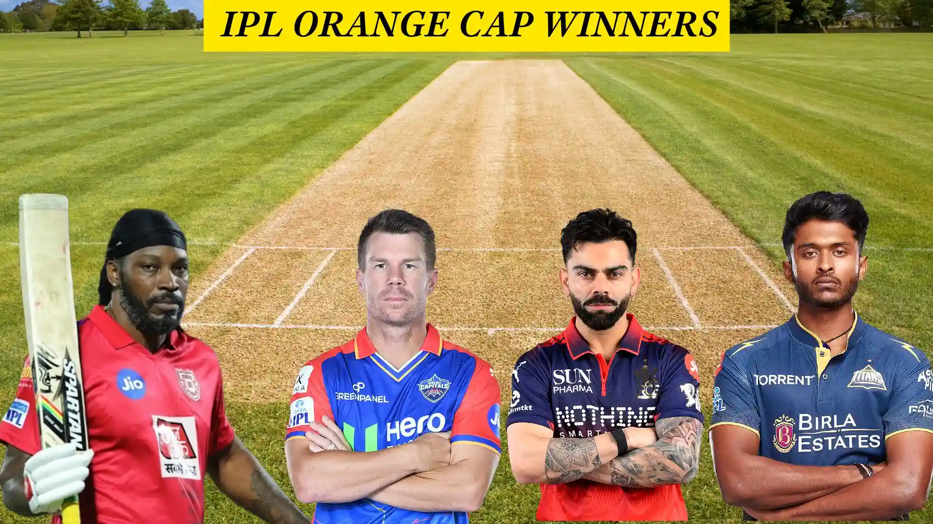 IPL Orange Cap Winners List