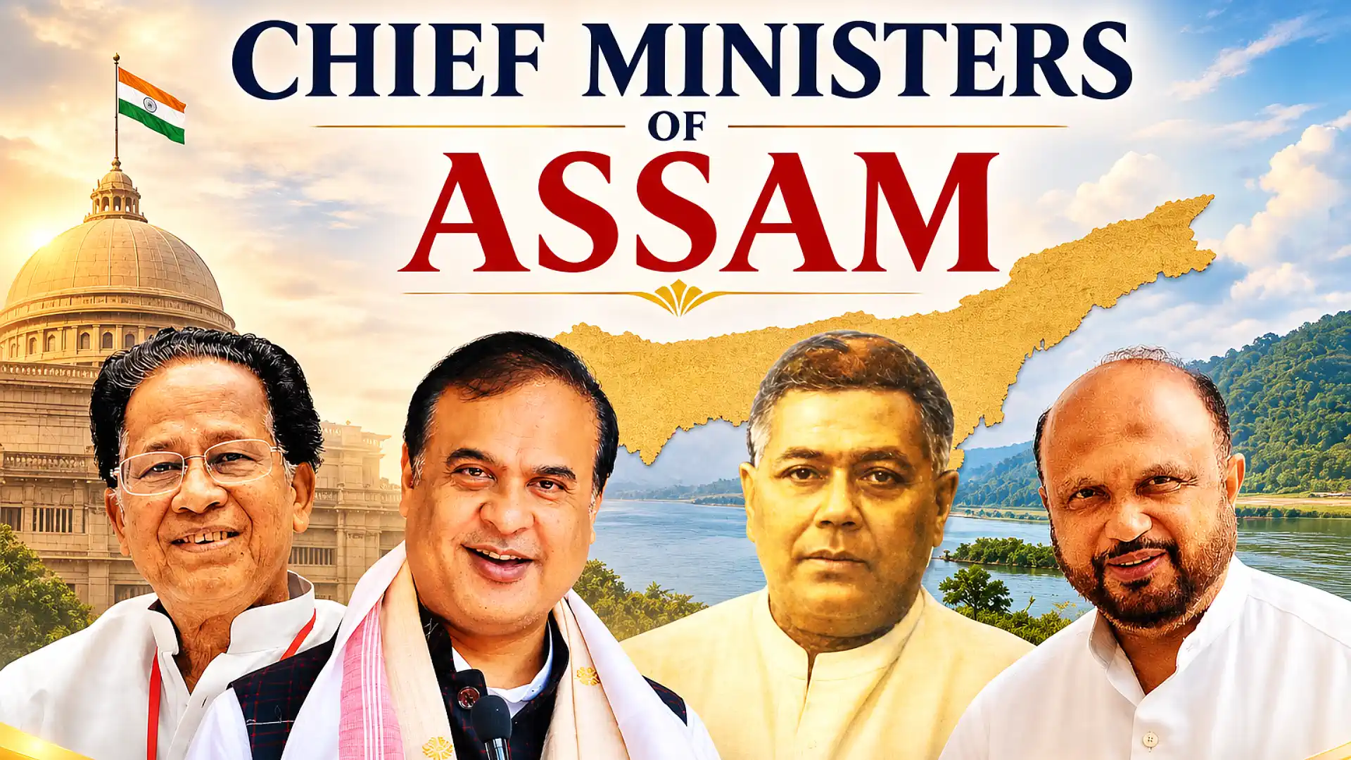 List of Chief ministers of Assam