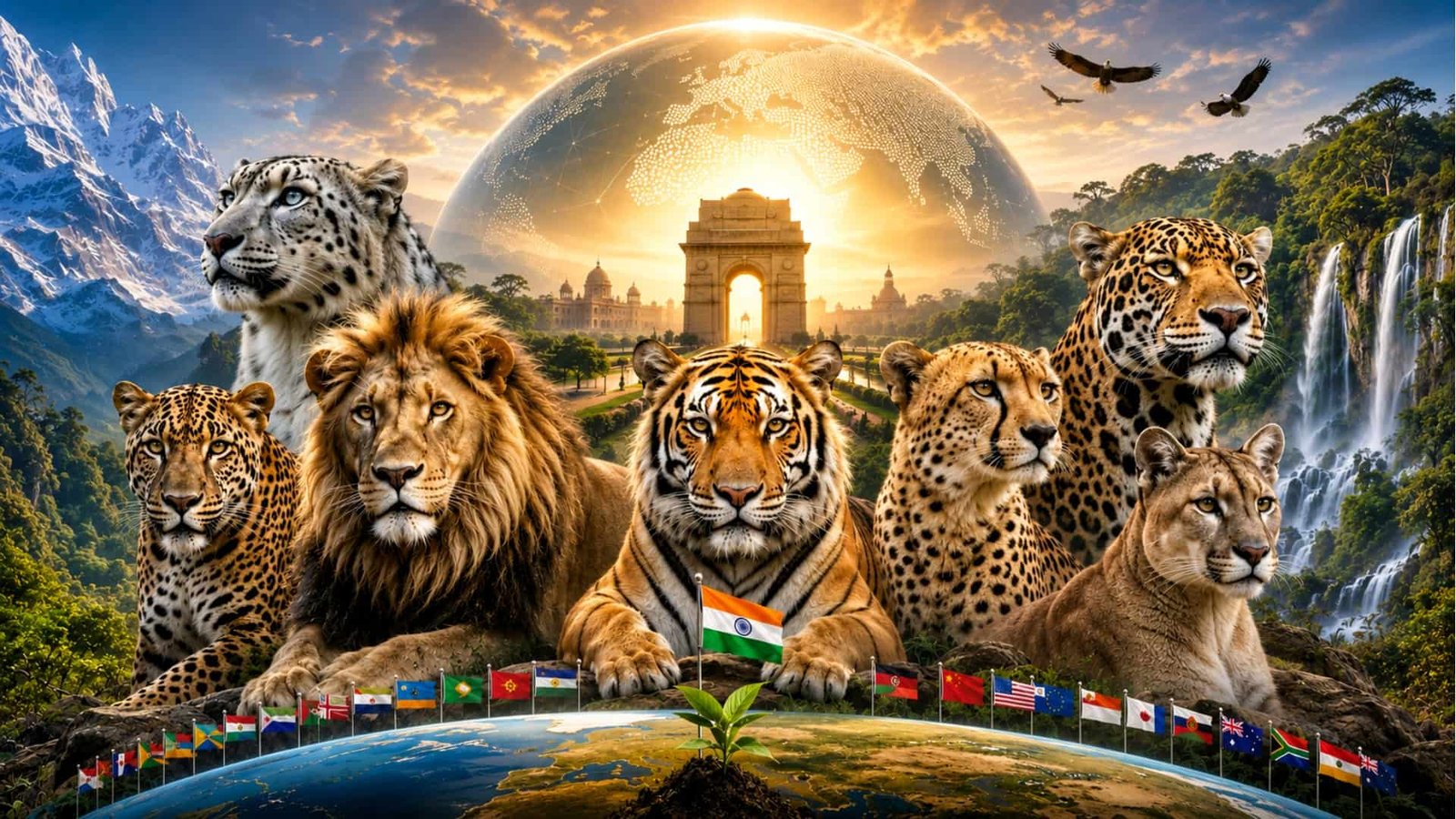 India is all set to host one of the biggest global events for wildlife conservation in 2026. The country will hold the first-ever International Big Cat Alliance (IBCA) Summit on June 1 and 2, 2026, in New Delhi. This is a proud moment for India, as the IBCA is headquartered in India itself. The summit will bring together world leaders, scientists, conservation experts, and government officials from across the globe to protect the world's most iconic big cats. India to Host 1st IBCA Summit in June 2026 The first IBCA Summit will be held on June 1 and 2, 2026, in New Delhi. The event was officially announced by Union Minister for Environment, Forest and Climate Change, Shri Bhupender Yadav. He also launched the official website and logo of the summit. Heads of State and Heads of Government from member and observer countries are expected to attend the summit. More than 400 conservationists, policymakers, scientists, multilateral agencies, financial institutions, corporate leaders, and community representatives from around the world will also take part. Theme of the IBCA Summit 2026 The theme of the 1st IBCA Summit 2026 is 'Save Big Cats, Save Humanity, Save Ecosystem'. This theme shows that protecting big cats is not just about animals. It is about saving entire ecosystems and, by extension, helping human communities that live near wildlife areas. What is the International Big Cat Alliance (IBCA)? The International Big Cat Alliance (IBCA) is the world's first inter-governmental and multi-agency global alliance focused entirely on saving big cat species. Here are the key facts about IBCA: IBCA covers seven big cats: Lion, Tiger, Leopard, Snow Leopard, Cheetah, Jaguar, and Puma. It was launched in 2023 by Prime Minister Narendra Modi on the 50th anniversary of Project Tiger. It received formal approval from the Union Cabinet in February 2024. IBCA is headquartered in India and works under the Ministry of Environment, Forest and Climate Change. It is established through the National Tiger Conservation Authority (NTCA). India has committed approximately Rs. 150 crore for IBCA from 2023 to 2028. Key Facts About the 1st IBCA Summit 2026 Date: June 1 and 2, 2026 Venue: New Delhi, India Organised by: Ministry of Environment, Forest and Climate Change, Government of India Member countries (as of April 28, 2026): 24 countries Observer countries: Kazakhstan, Namibia, and Thailand Big cat range countries participating: 95 Prime Minister Narendra Modi is expected to inaugurate the summit. What will be the historic step toward conservation toward the Delhi Declaration? One of the most important outcomes of the IBCA Summit will be the adoption of the 'Delhi Declaration.' This will be the first-ever global declaration focused on big cat conservation. The Delhi Declaration will set shared priorities for protecting big cats, strengthen cooperation between countries that share big cat habitats, and promote a landscape-based approach for the long-term survival of these species and their ecosystems. What Will Happen at the Summit? The summit will have two main parts. On June 1, world leaders will gather for the high-level summit session. On June 1 and 2, technical sessions will be held with senior government officials, conservation experts, and partner organisations from 95 big cat range countries. A special exhibition will also be set up, featuring the following: Tribal art and paintings related to big cats Photographs and films on big cat conservation Virtual reality experiences India's best practices and achievements in wildlife conservation Winners of the Global Big Cats Photography Competition 2026 will also be felicitated on June 2, 2026. India's Role in Big Cat Conservation India has a strong history of protecting big cats. The country is home to tigers, lions, leopards, snow leopards, and cheetahs. Project Tiger, launched in 1973, is one of the most successful wildlife conservation programs in the world. India's efforts have shown that with commitment, community participation, and scientific management, big cat populations can be brought back from the brink of extinction. The IBCA is a natural extension of this spirit, now taken to the global level. What is the importance of IBCA Summit 2026? For the first time in history, world leaders will meet solely to discuss the future of big cats. This shows that the conservation of these animals is now a serious global issue, not just a local concern. The IBCA Summit 2026 will strengthen international partnerships, promote South-South cooperation, and align big cat conservation with broader global goals for biodiversity and climate action. It is a defining moment in global conservation diplomacy, and India is proud to lead this effort. India hosting the 1st IBCA Summit in June 2026 is a major milestone for wildlife conservation worldwide. With 95 big cat range countries, world leaders, and hundreds of experts coming together in New Delhi, the summit is set to shape the future of big cats on Earth. The historic Delhi Declaration will give the world a clear roadmap to save these magnificent animals and the ecosystems they protect.