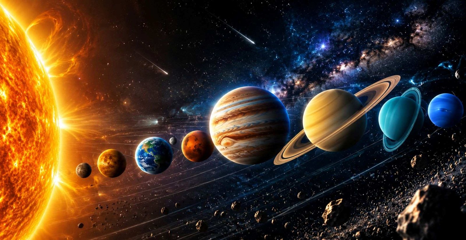 Planets in Solar System
