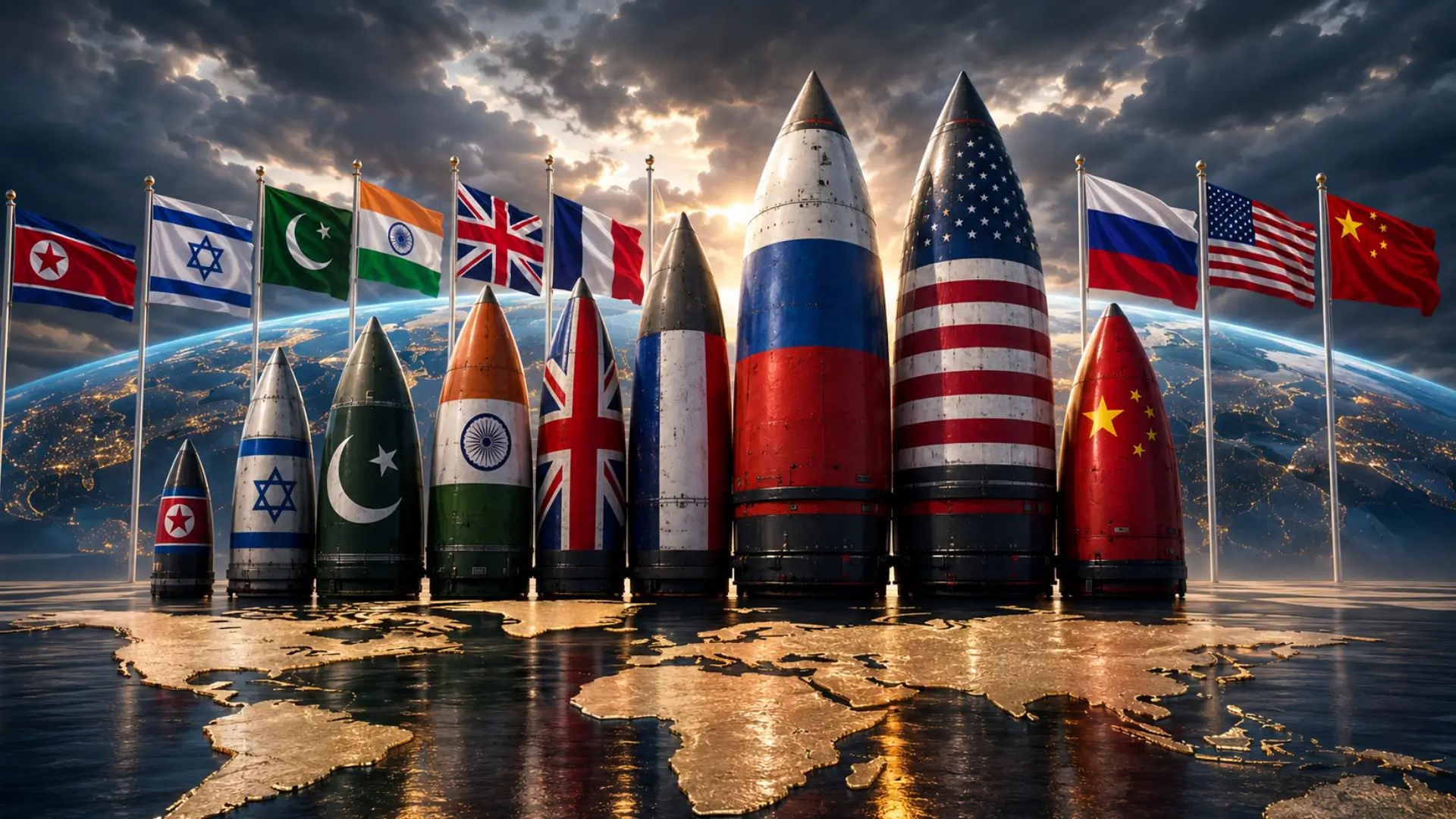 Countries with the Most Nuclear Warheads (SIPRI 2026)