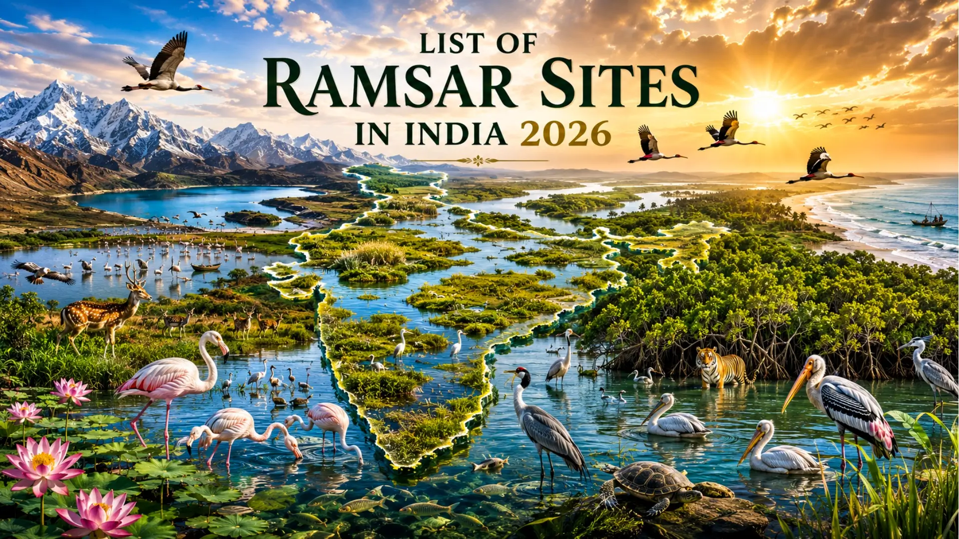 List of Ramsar Sites in India 2026