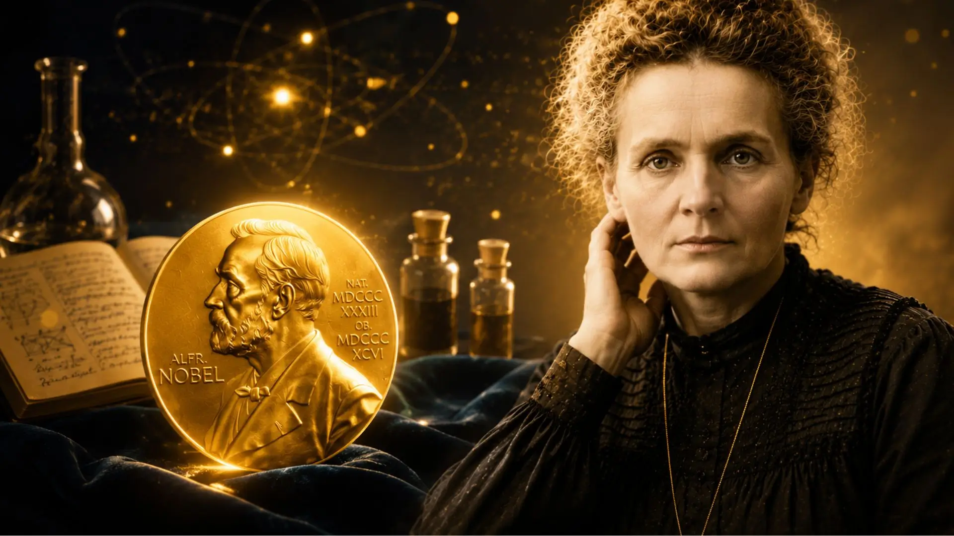First Woman to Win Nobel Prize