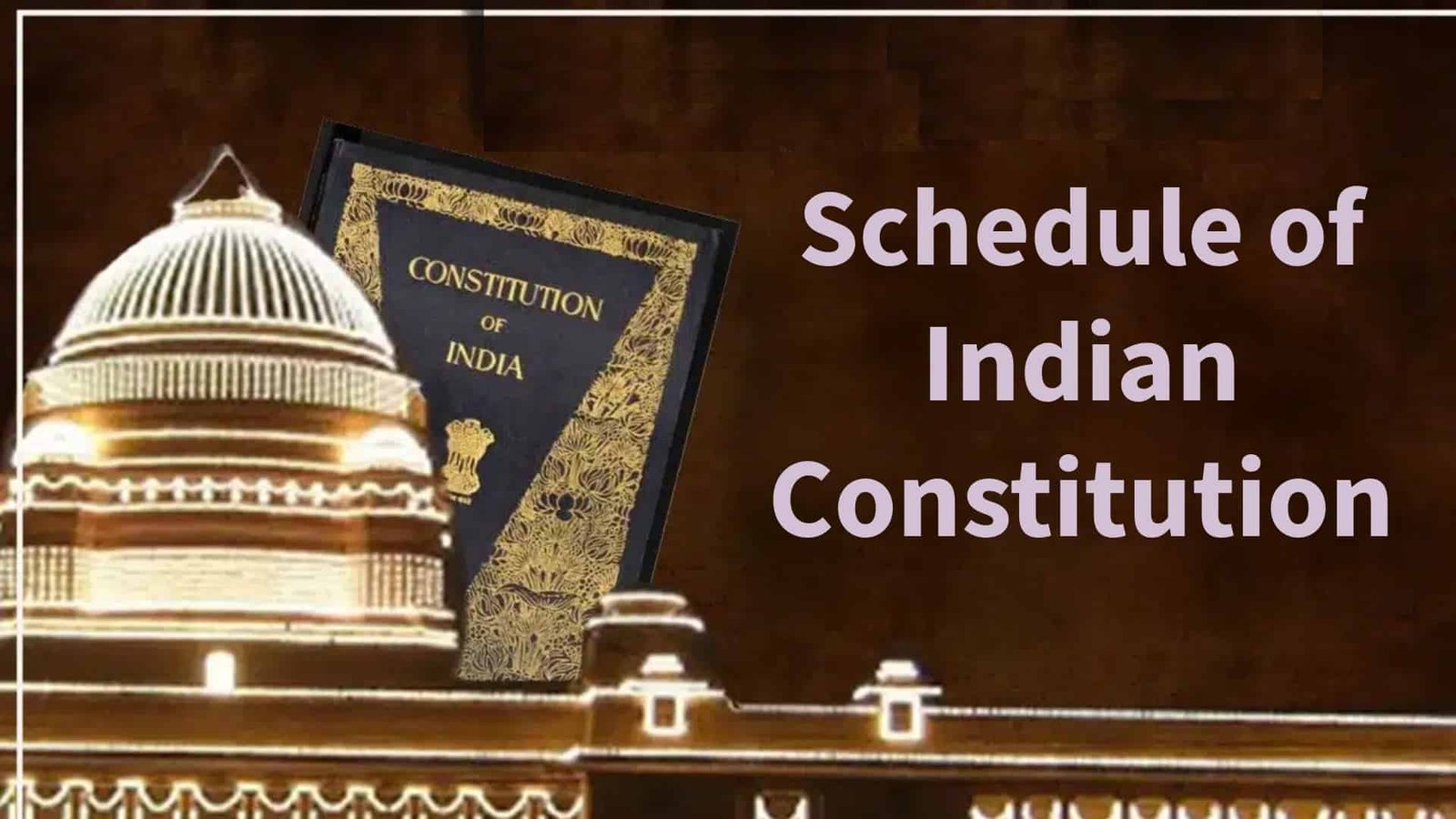 Schedule of Indian Constitution