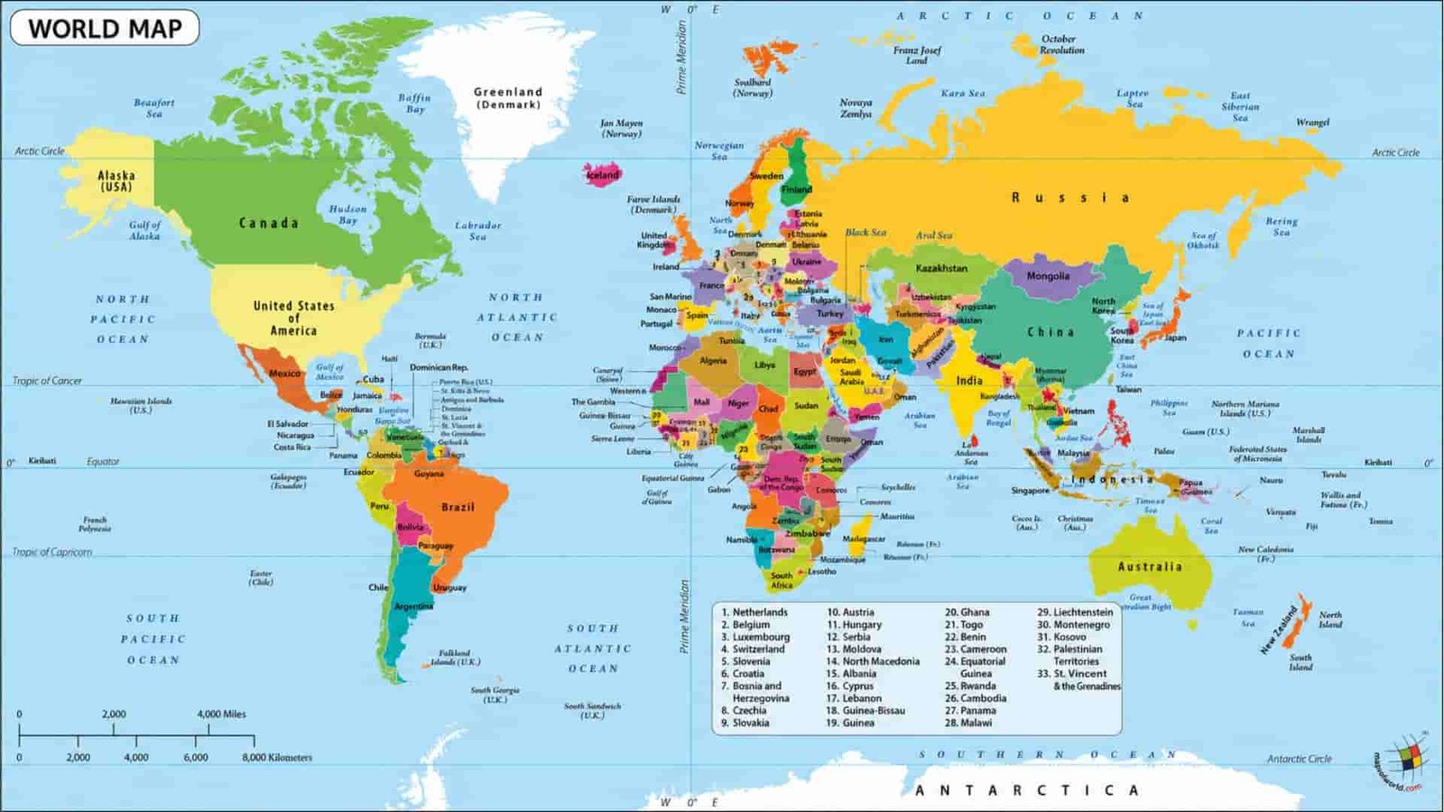 How Many Countries Are There in the World?